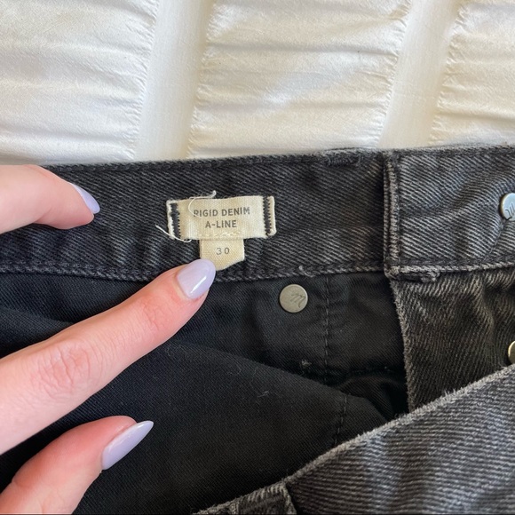 Madewell Rigid Denim A-Line Skirt - Picture 4 of 4